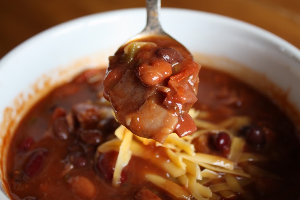 This hearty 3-bean soup is a perfect easy dinner to make on chilly nights.