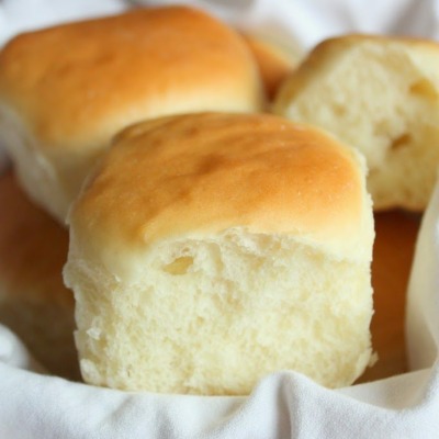 My mother-in-law's homemade rolls are our favorite!!