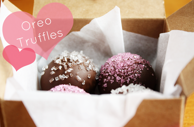 Homemade oreo truffles are easy and delicious.