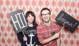 faux chalkboard photobooth signs 1