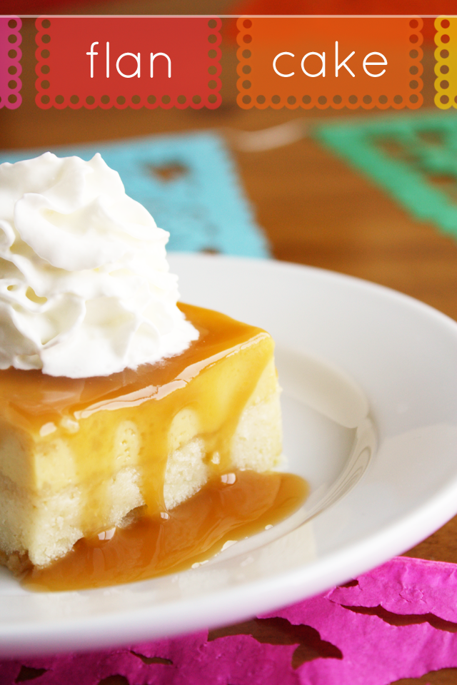 Flan Cake is easy and so delicious! A combination of cake, flan, and caramel sauce all in one pan!