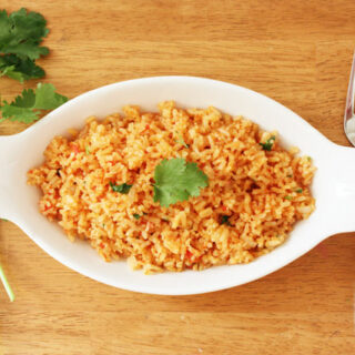 This is our go-to spanish rice recipe! It produces delicious, fluffy rice every time.