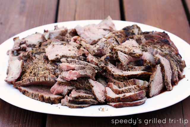 Santa Maria-style California BBQ featuring grilled tri-tip