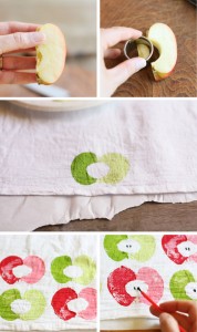 apple-stamped-tea-towel-collage