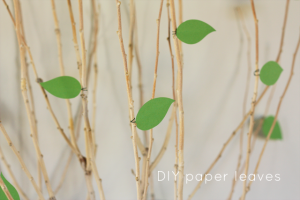 DIY-paper-leaves