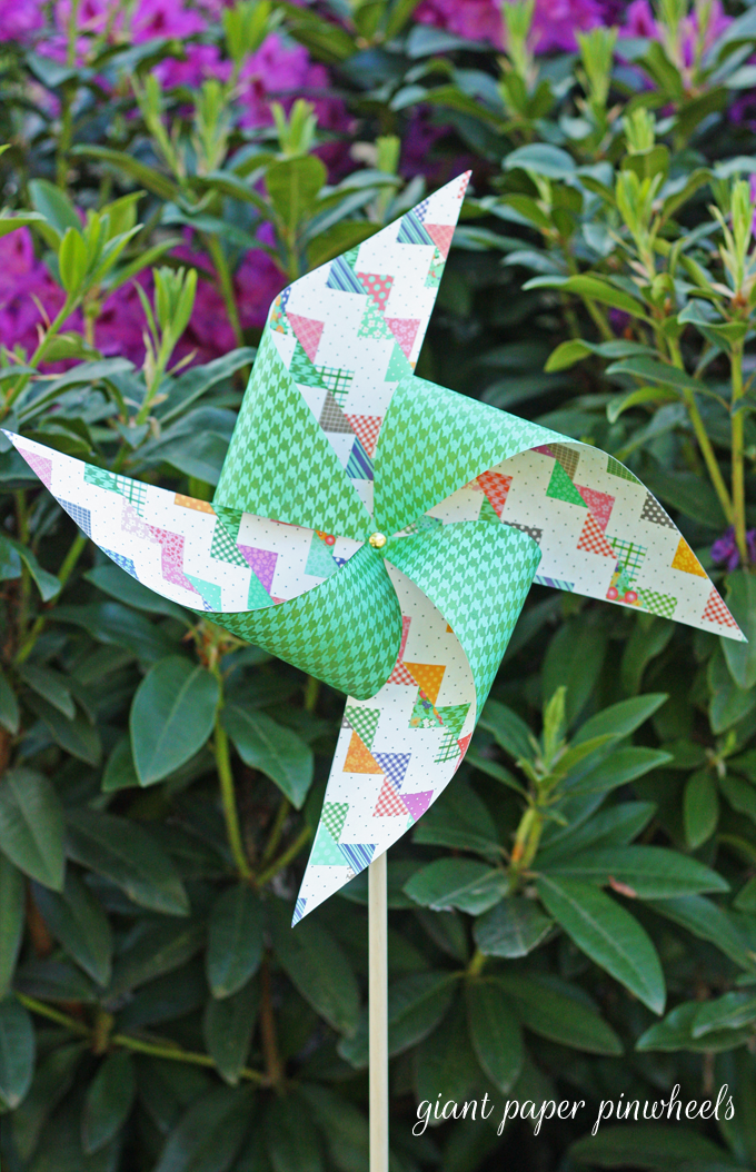 giant paper pinwheels