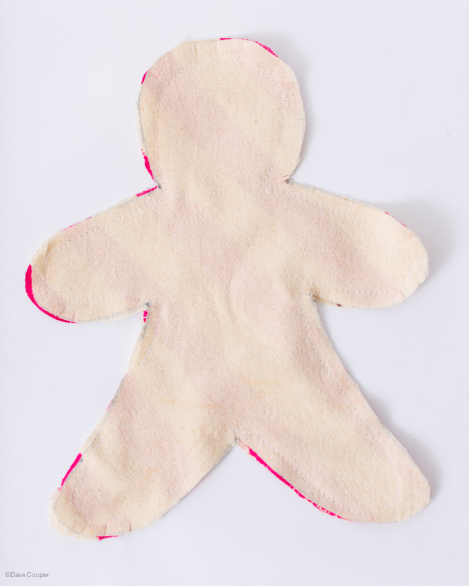 Christmas DIY gingerbread men stuffies