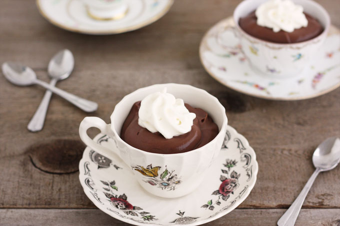 homemade from scratch chocolate pudding