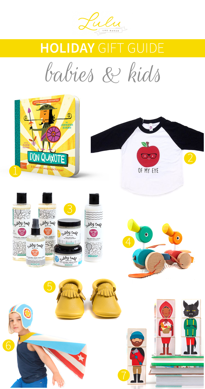 Holiday Gift Guide for Babies & Kids Lulu the Baker