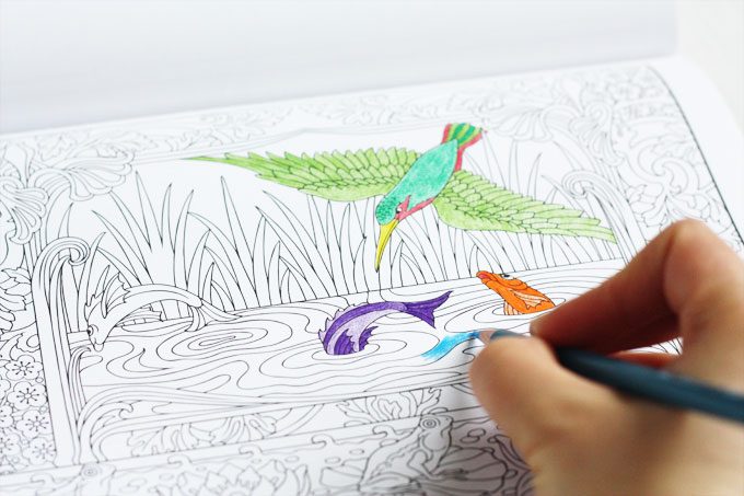 gifts for creatives: adult coloring books and prismacolor pencils