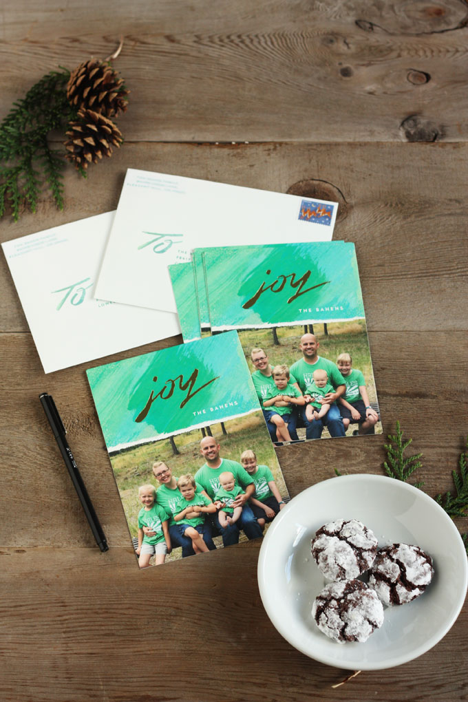 holiday cards from minted