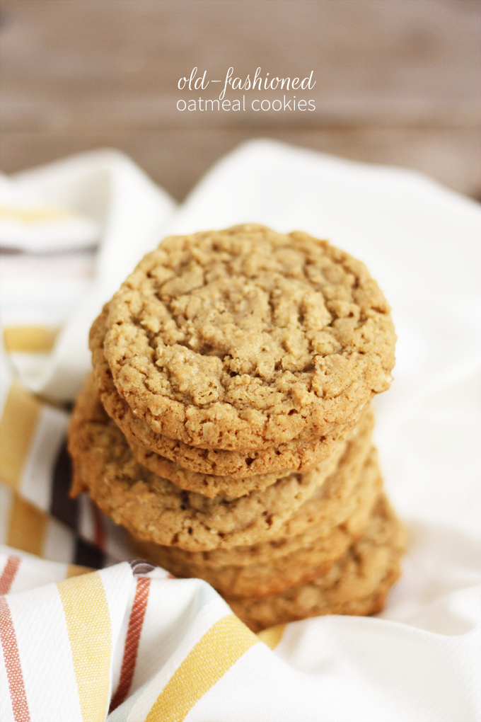 top 10 posts of 2015 | old-fashioned oatmeal cookies