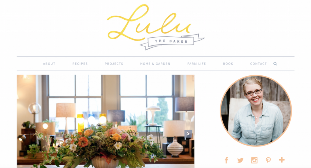 lulu the baker blog makeover