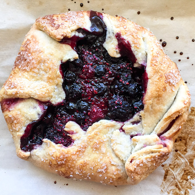 Summer Berry Galette