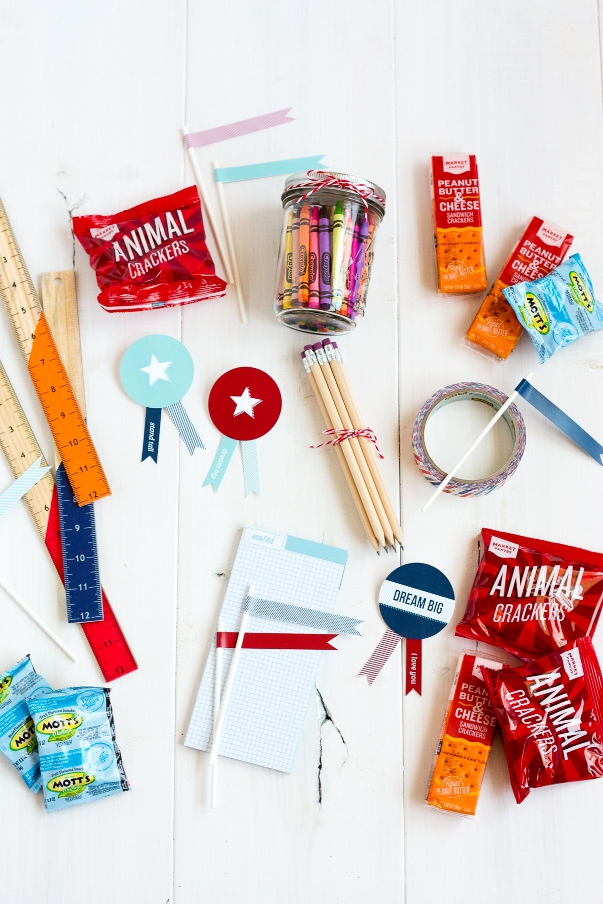 Make a back-to-school care package to send to your favorite scholars!