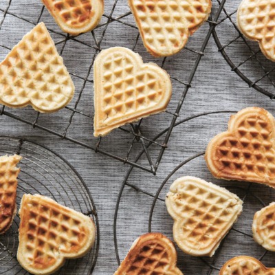 The recipe for these delicious waffle cookies is in Scandinavian Gatherings, which hits bookstore shelves September 27th. Preorder your copy now!