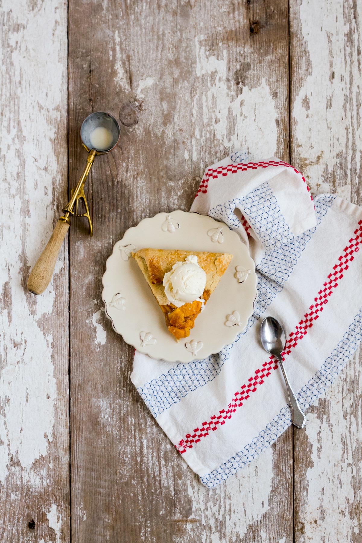 Make this sweetly spiced fresh peach galette, and enjoy one last bite of summer!