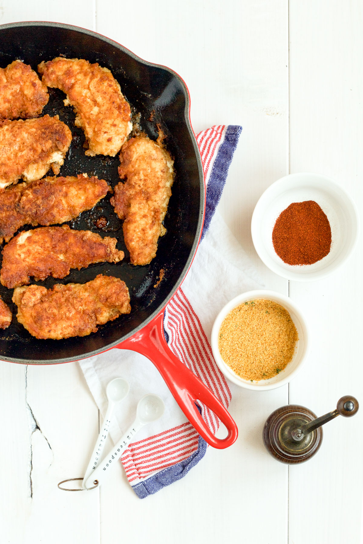 Mom's pan-fried chicken is a quick, easy, and wholesome version of everyone's comfort food favorite!