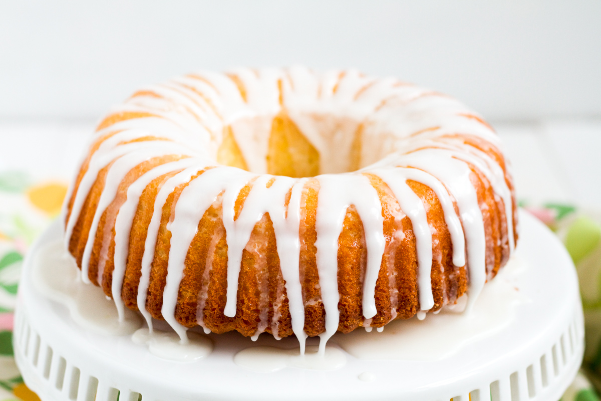 This simple and delicious lemon lime yogurt cake is a perfect weeknight dessert.