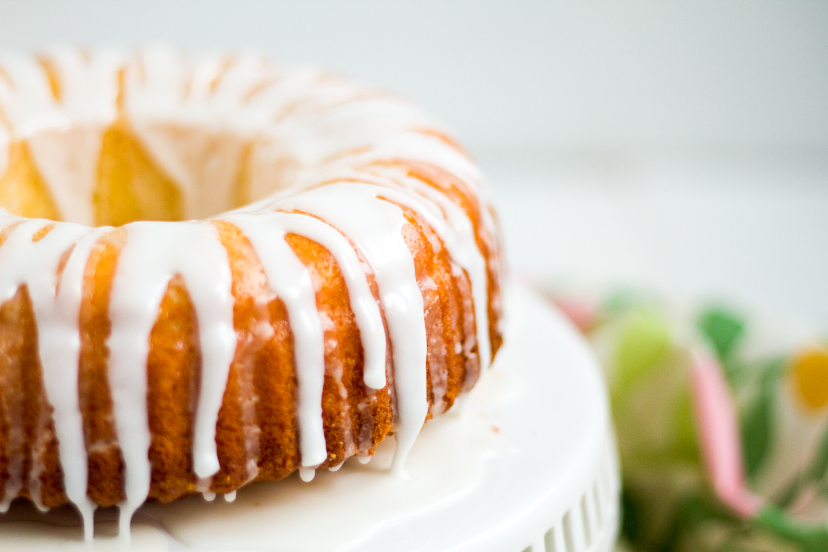This simple and delicious lemon lime yogurt cake is a perfect weeknight dessert.