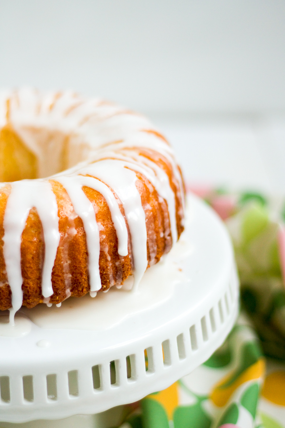 This simple and delicious lemon lime yogurt cake is a perfect weeknight dessert.