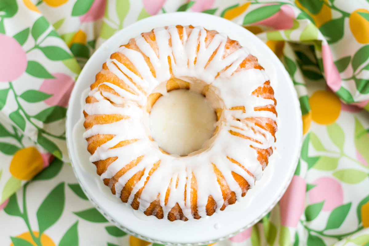 This simple and delicious lemon lime yogurt cake is a perfect weeknight dessert.