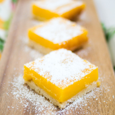 Make these amazing citrus bars with your favorite citrus fruit!
