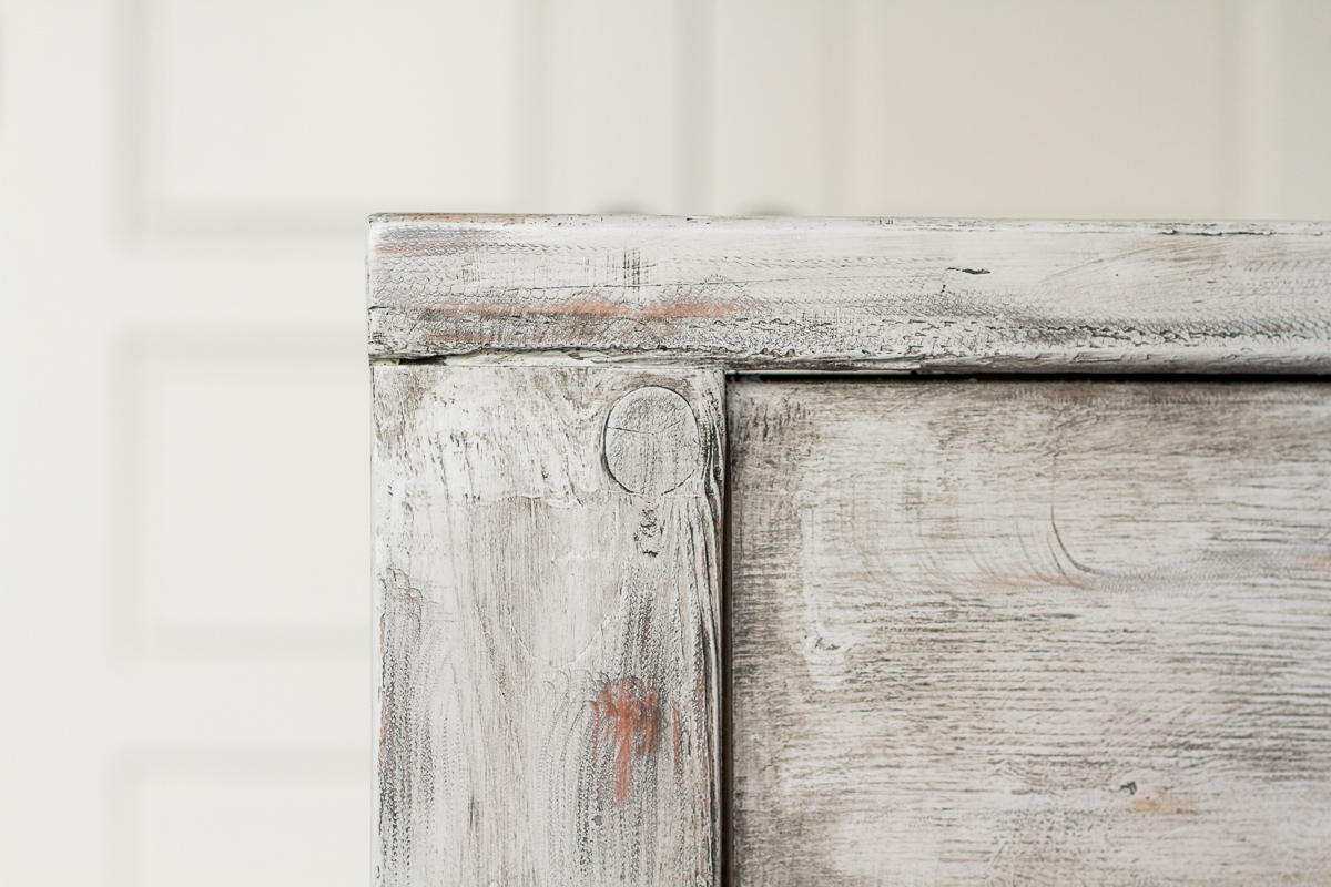 Find out how to use chalk paint and wax to get a rustic, weathered wood finish on new wood.