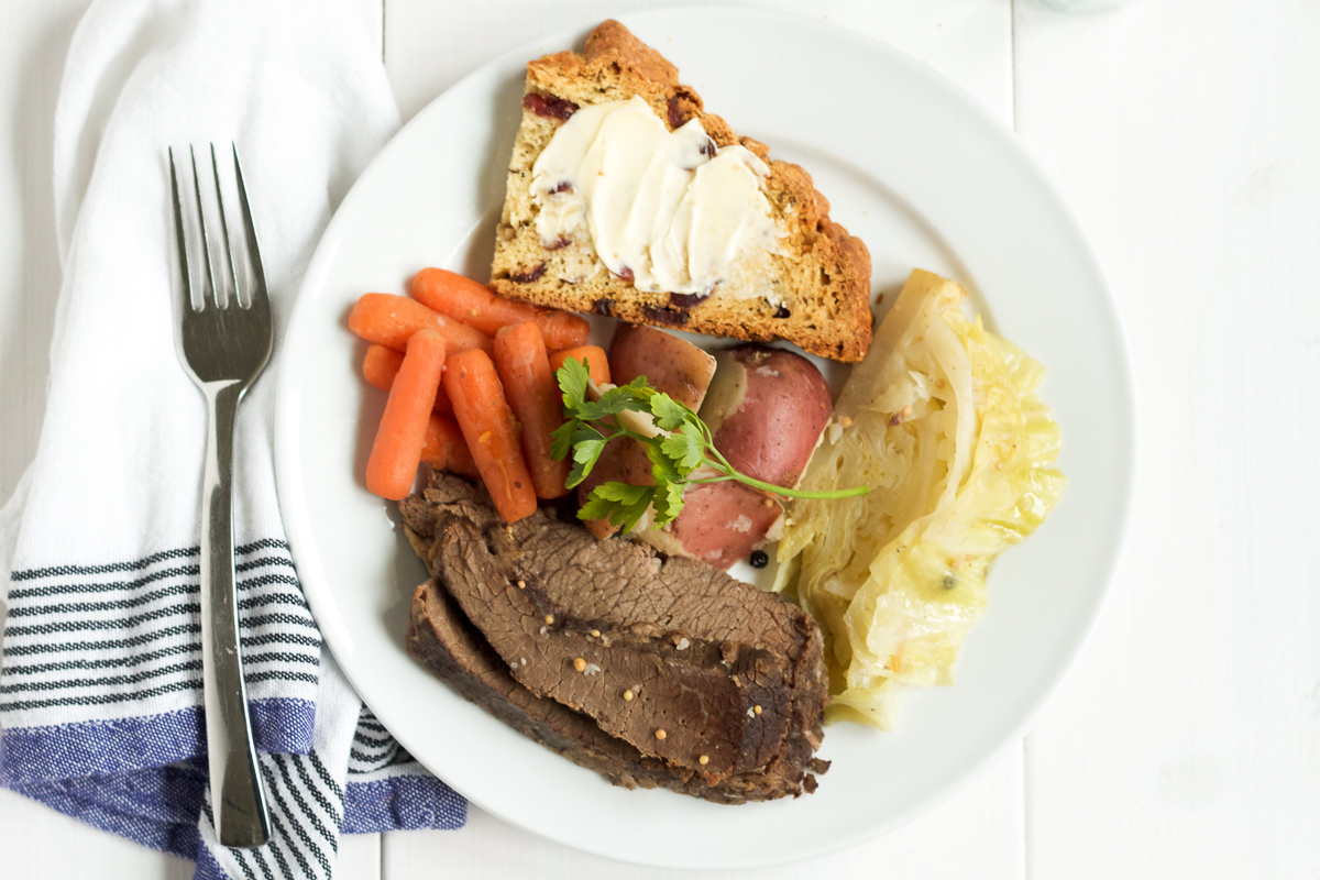 Homemade corned beef and cabbage is easier than you'd think, and absolutely delicious! Make some for St. Patrick's Day this year.
