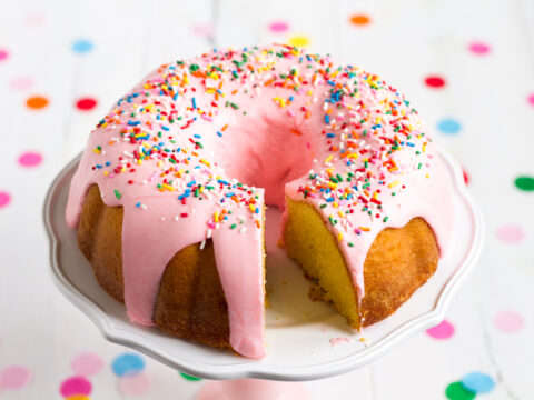 Stacked Donut Cake - Lord Byron's Kitchen-happymobile.vn