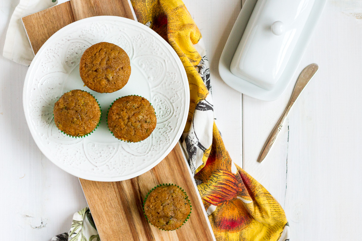 These easy zucchini muffins are a delicious way to use up all the delicious zucchini from your garden.