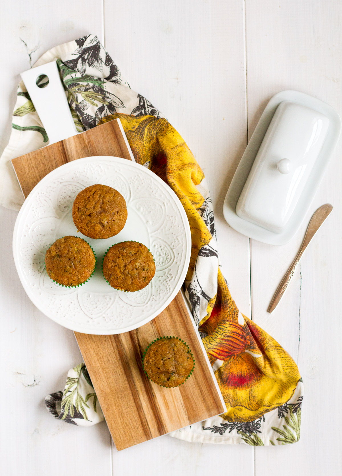 These easy zucchini muffins are a delicious way to use up all the delicious zucchini from your garden.