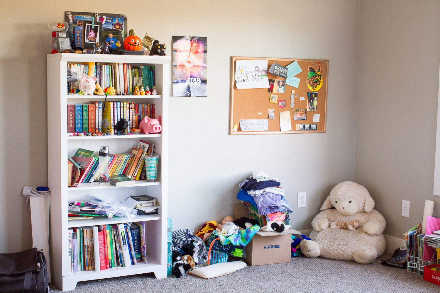 Our One Room Challenge project for Fall 2017 is our oldest daughter's bedroom. These before pictures show how desperately she needs a bedroom makeover!