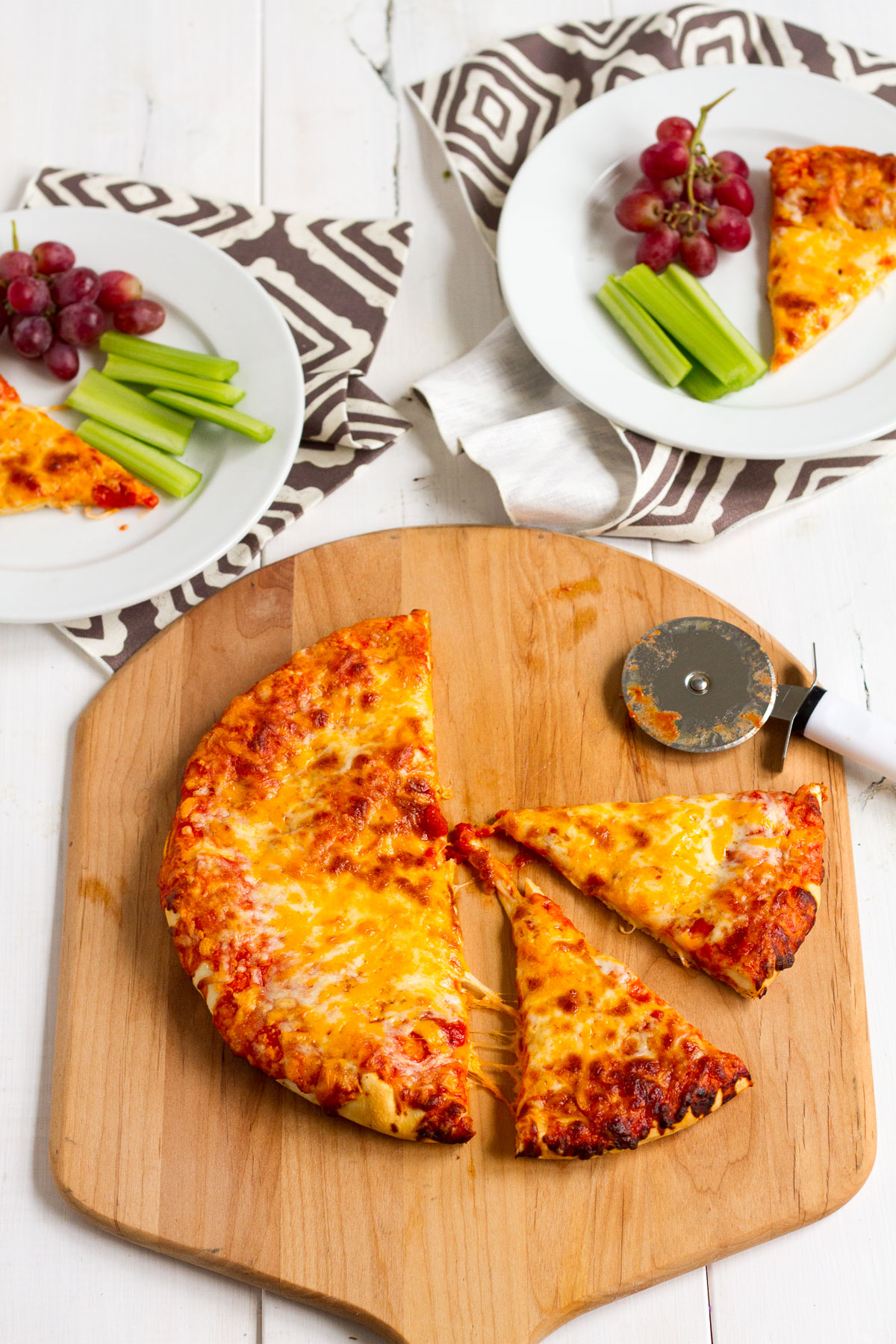When we have a really busy weeknight come up, or we need a quick and easy dinner that the babysitter can fix for the kids, DiGiorno Cheese Stuffed Crust Five Cheese Pizza is our go-to! Everyone loves it, and the crust is preservative free. Paired with a side salad or cut up fruits and veggies, it makes a wholesome and deliciously easy dinner.
