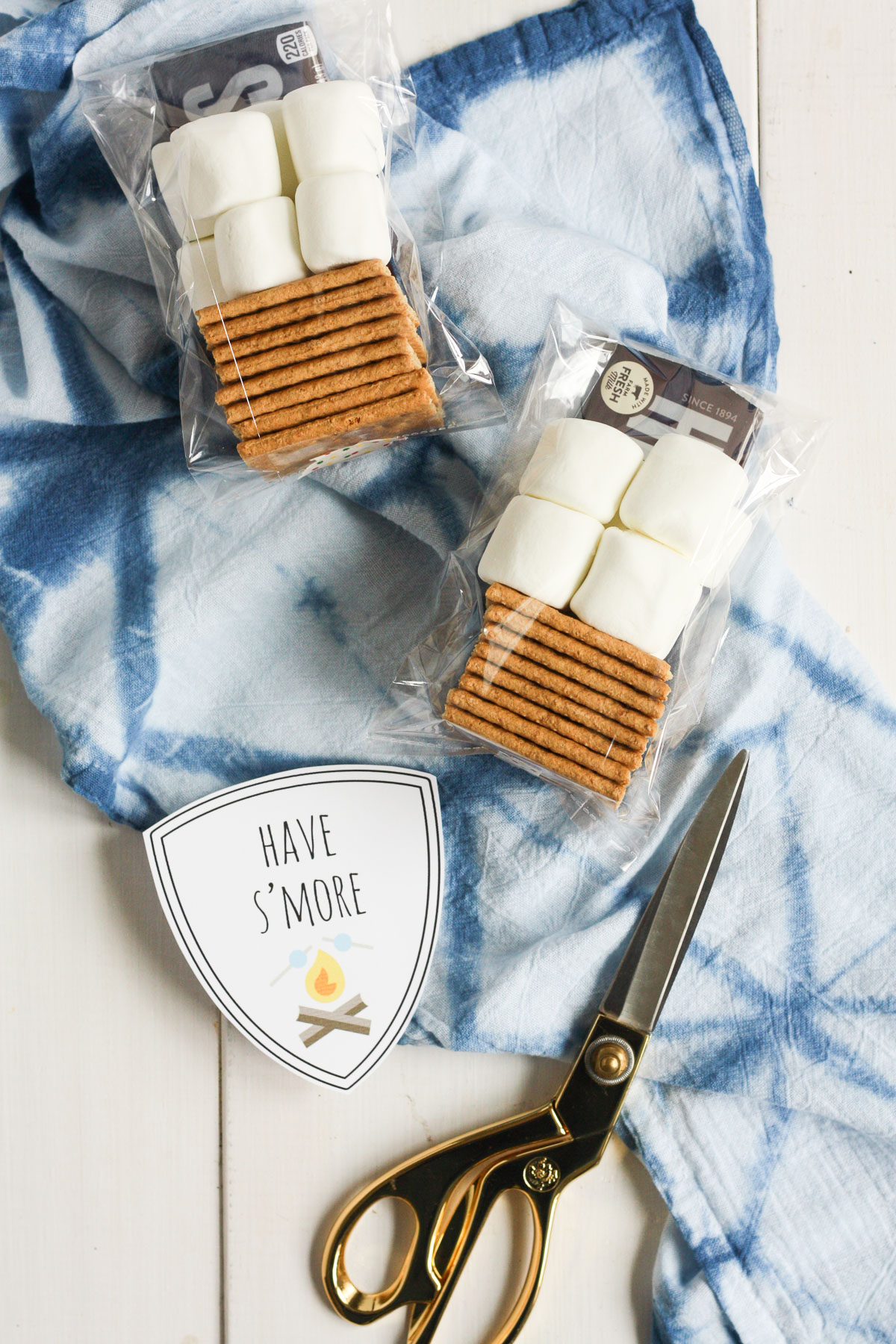 spread s'more love this summer by making these cute DIY s'mores kits for friends, family, and neighbors!