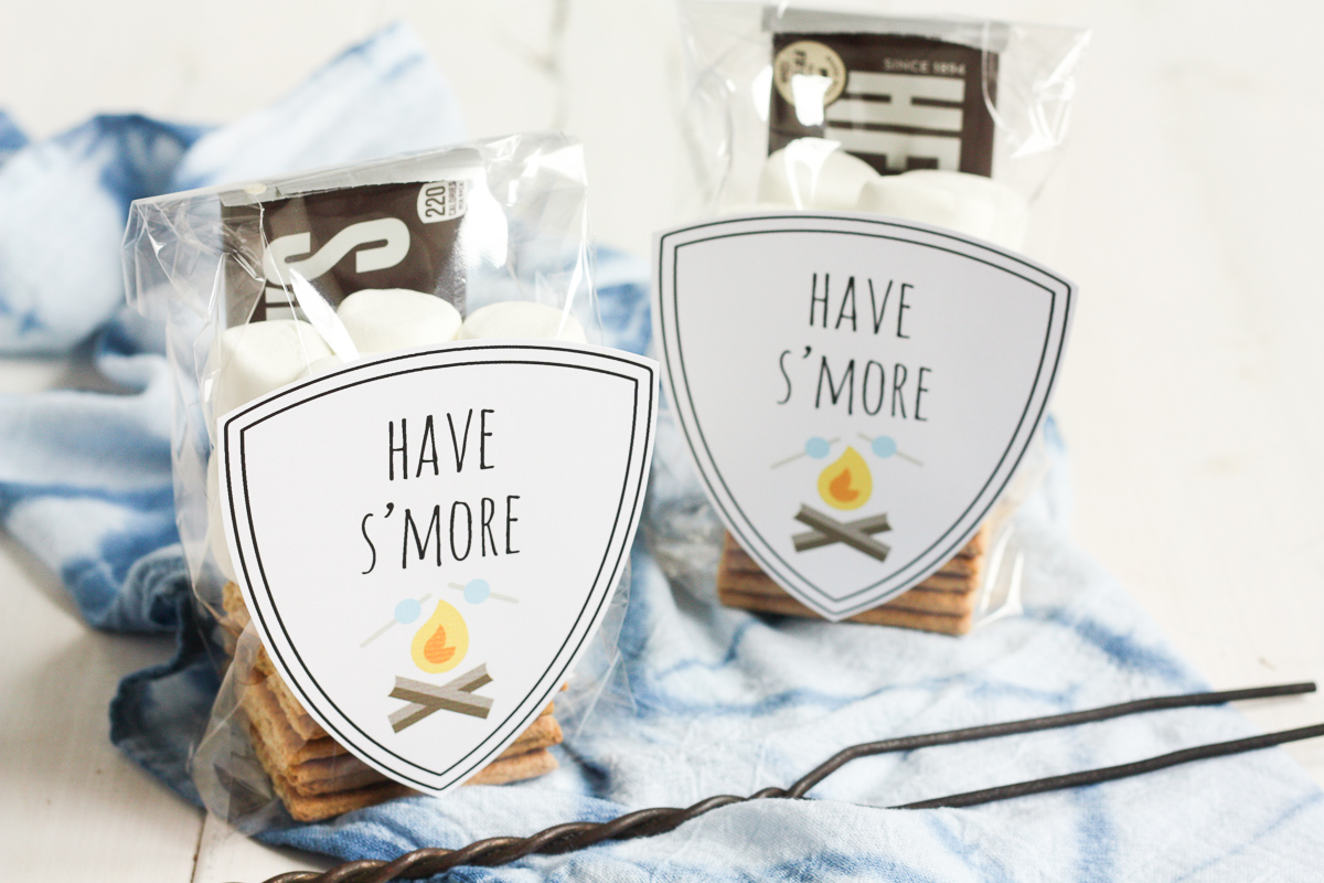 spread s'more love this summer by making these cute DIY s'mores kits for friends, family, and neighbors!