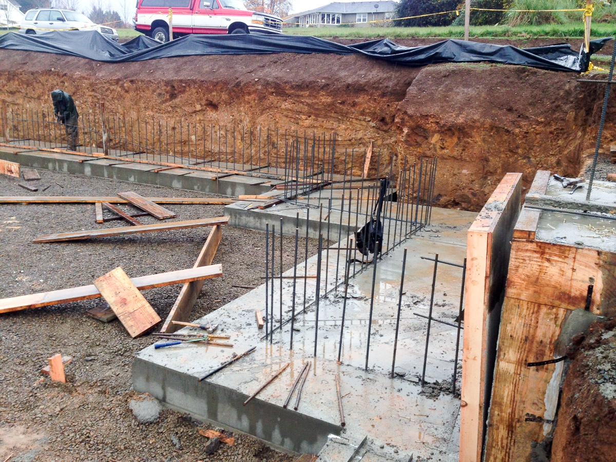 We went with ICF construction for the basement and main floor of our house. Read the full blog post to find out more about ICF.