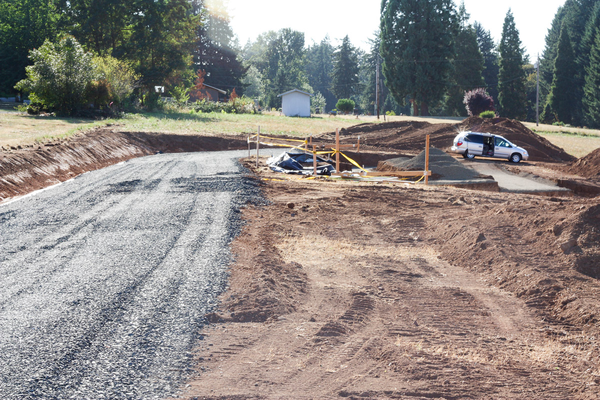 Excavation began on our modern farmhouse in August 2013. Read more about our construction process on the blog!