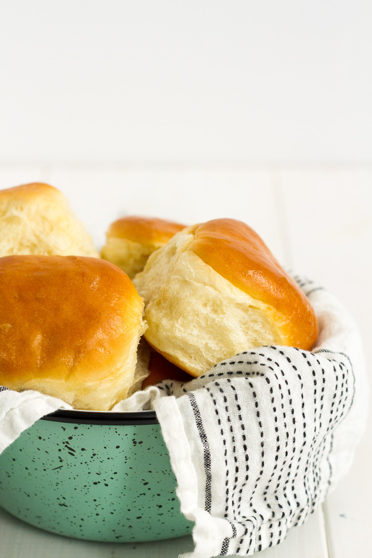 These fluffy dinner rolls are a family favorite! They are perfect for Sunday suppers, family dinners, and special occasions like Thanksgiving, Christmas, and Easter.