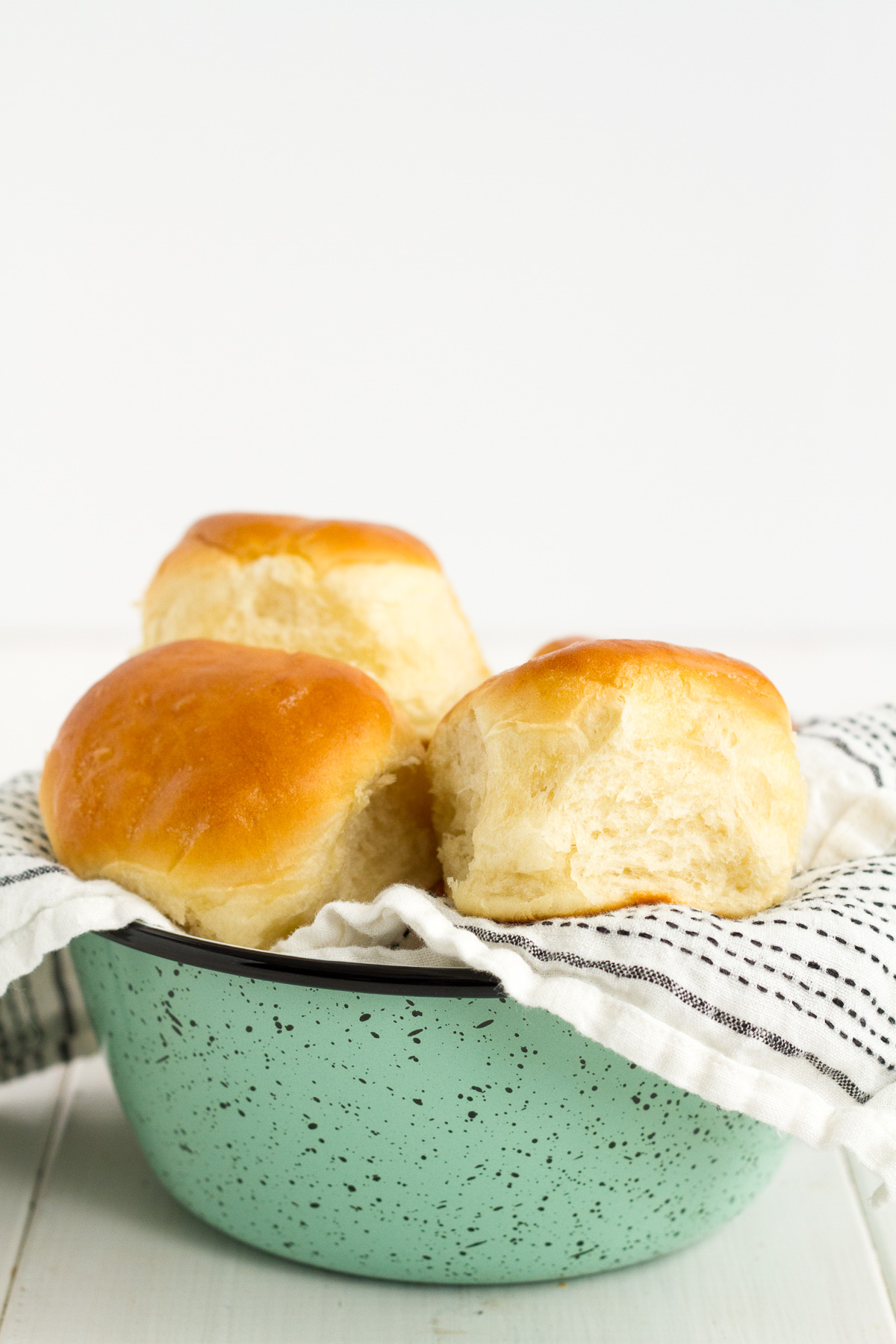 These fluffy dinner rolls are a family favorite! They are perfect for Sunday suppers, family dinners, and special occasions like Thanksgiving, Christmas, and Easter.