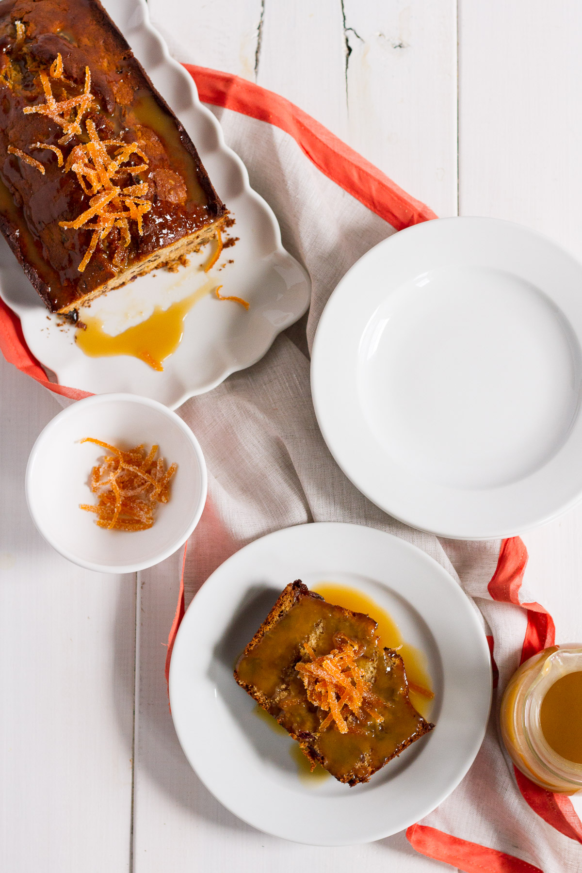 Orange, Date, & Walnut Cake with Orange Butterscotch Sauce from Simply  Citrus - Lulu the Baker