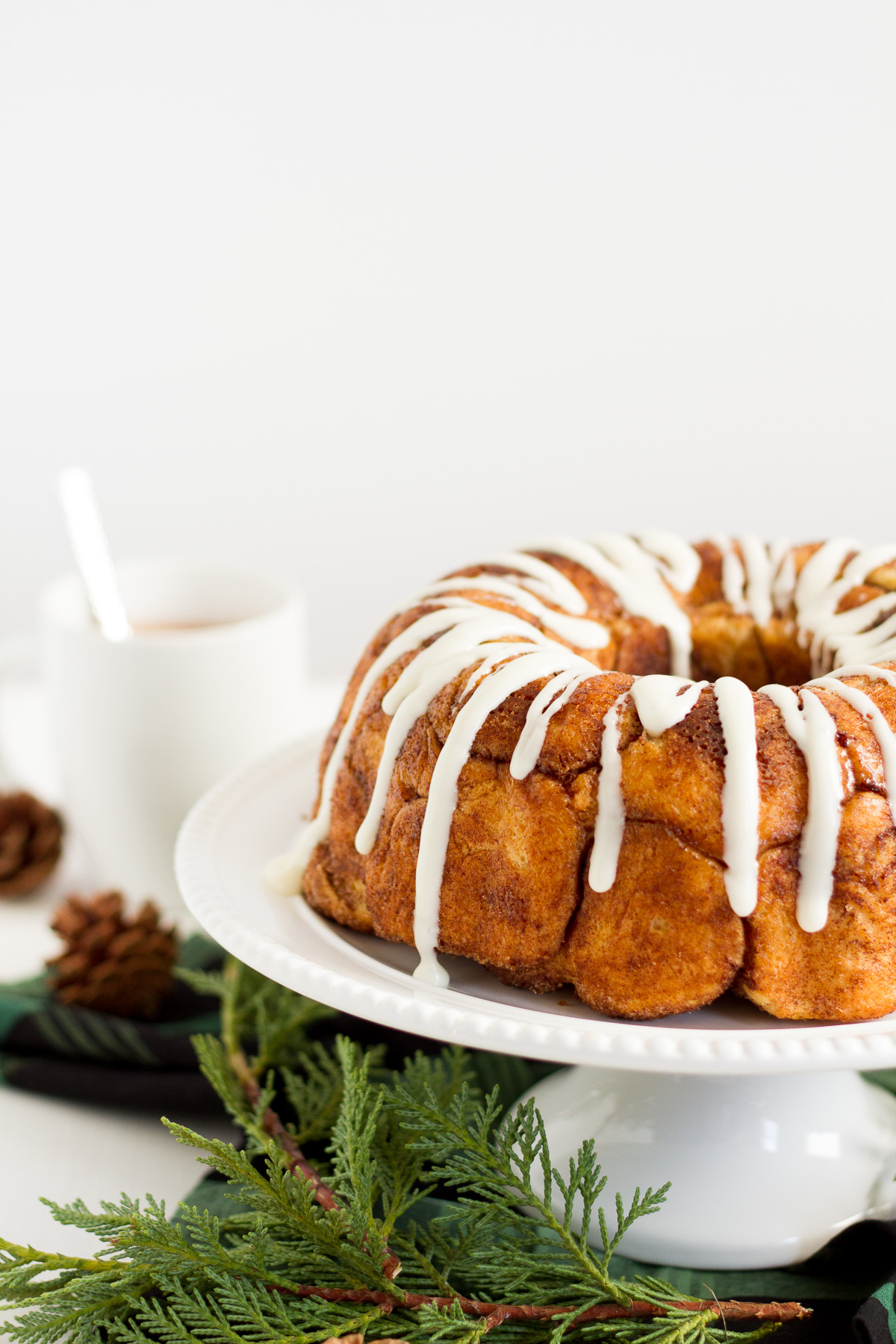 Warm, buttery, and covered in sweet cinnamon and sugar, this delicious homemade monkey bread is the perfect treat for chilly weather.
