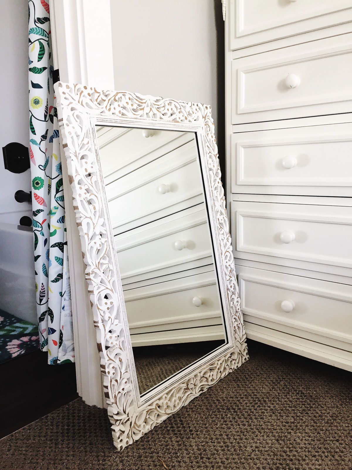 We are almost at the end of the Spring 2019 One Room Challenge, and have just one week left to put all the finishing touches on our daughter's bedroom makeover!