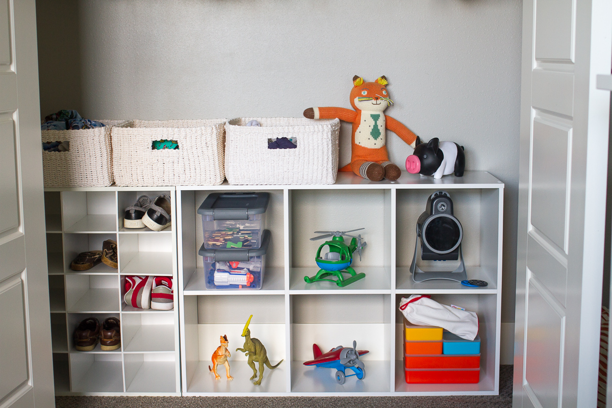 I'm vowing to keep my kids organized this school year, and I'm starting with their closets! See the three simple changes we made to keep our kids' closets organized.