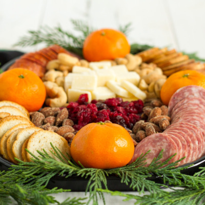 hillshire snacking social platters make holiday party prep a breeze!