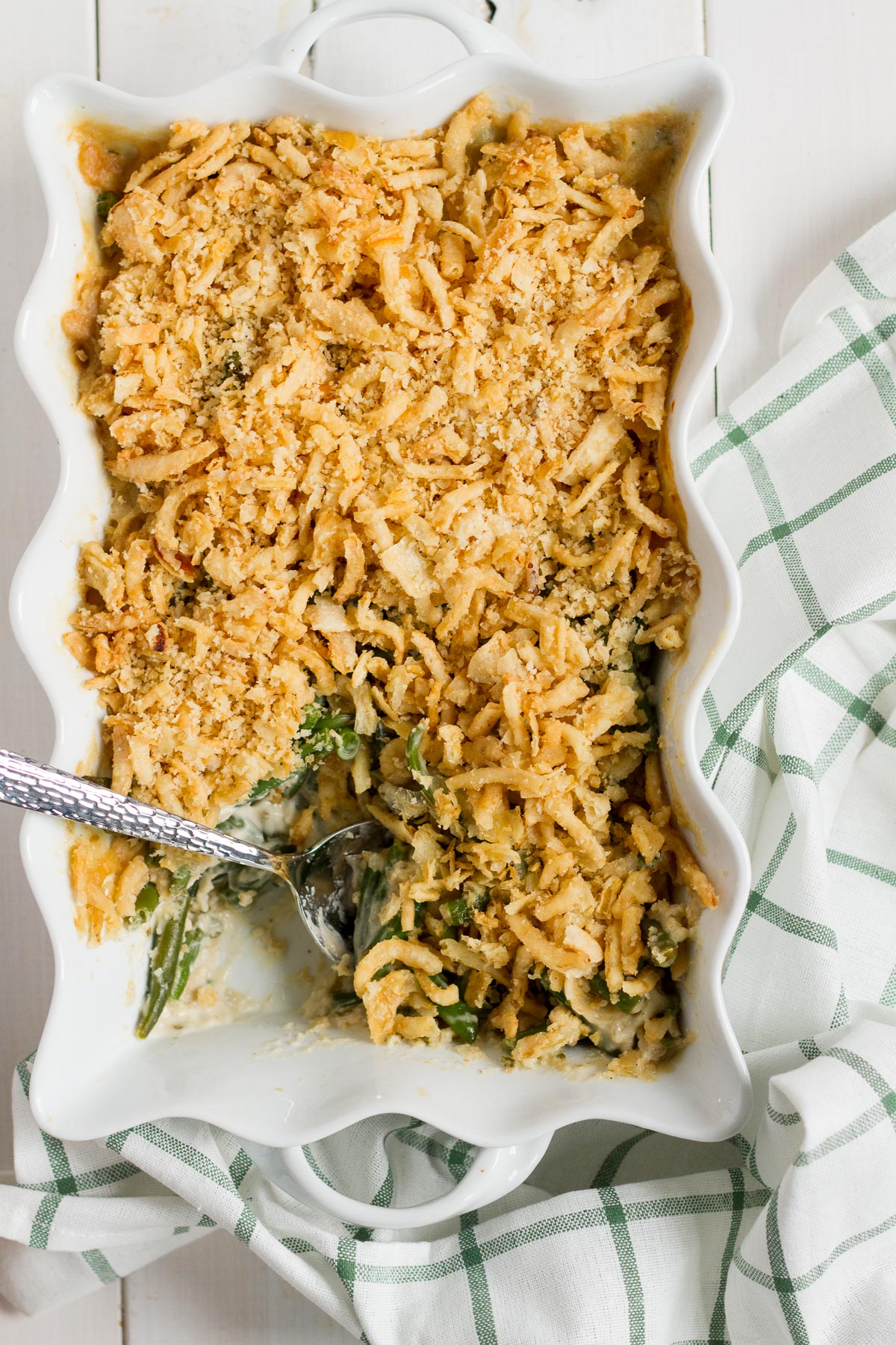 Green Bean Casserole is a Thanksgiving classic!