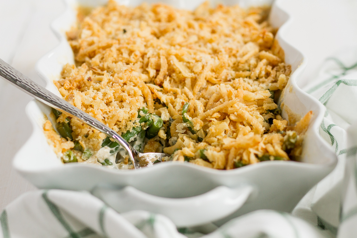 Green Bean Casserole is a Thanksgiving classic!