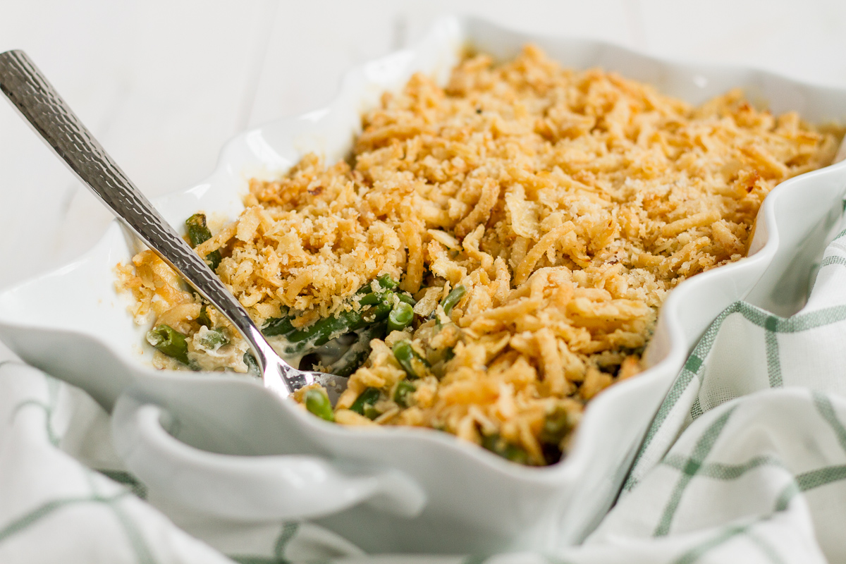 Green Bean Casserole is a Thanksgiving classic!