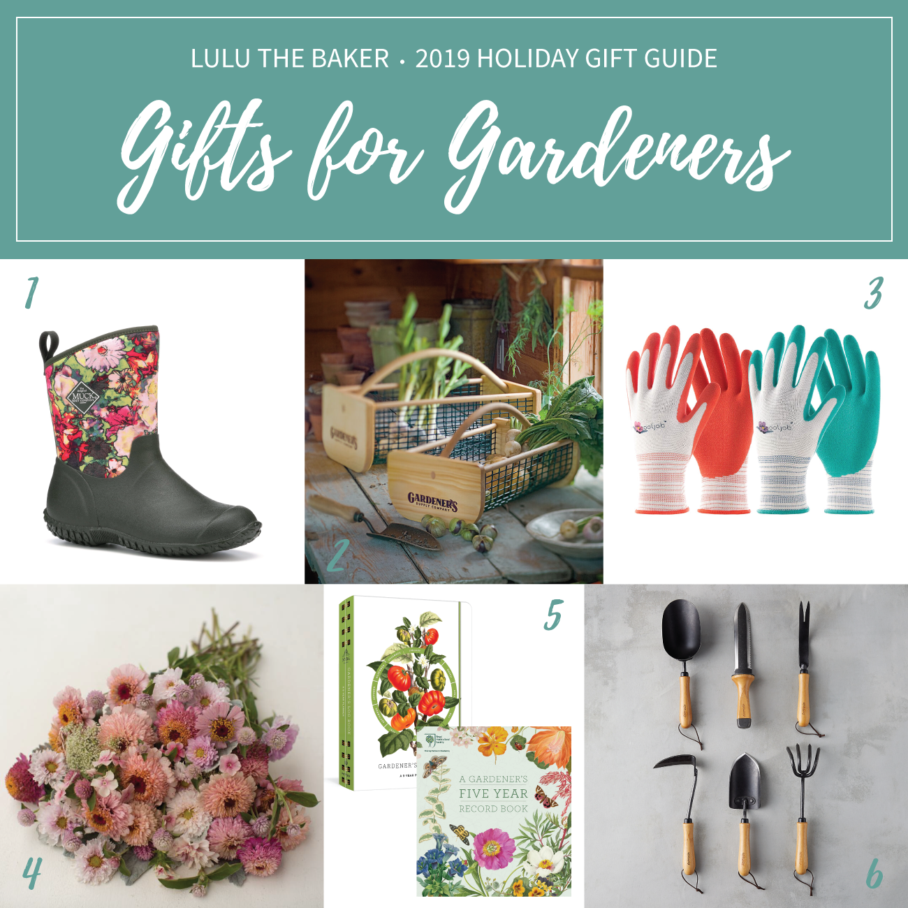 I've rounded up some of my must-have gardening items in this "gifts for gardeners" gift guide.