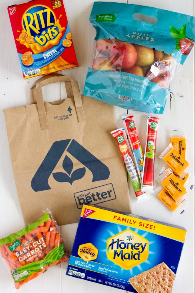 Paper Bag Snack Caddy